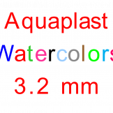 Aquaplast Watercolors 3.2 mm Rolyan