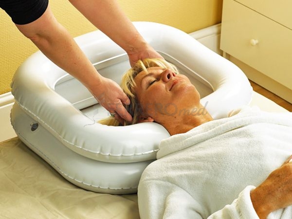 Vasca gonfiabile basic per lavare i capelli ad anziani e disabili ... Vasca per lavare i piatti